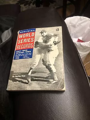 Sandy Koufax Official World Series Records Sporting News. 1903-1963 W Mantle • $3.75