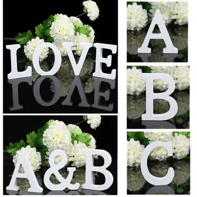 $4.69 • Buy Freestanding Large 26 Wooden Wood Alphabet Letters/Wall Hanging Nursery Decor
