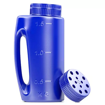 Handheld Spreader Seeding Adjustable Salt Bottle Sprayer For Gardens Grass Seed • $22.44