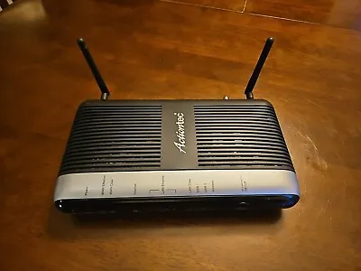 Actiontec Frontier MI424WR Rev.I Gigabit WiFi N-Wireless Router Modem W/ Adapter • $20