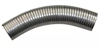 3-1/2  ID X 2 Foot Feet Long EXHAUST Flexible Steel Flex Pipe Tubing 3.5  Tube • $59.95