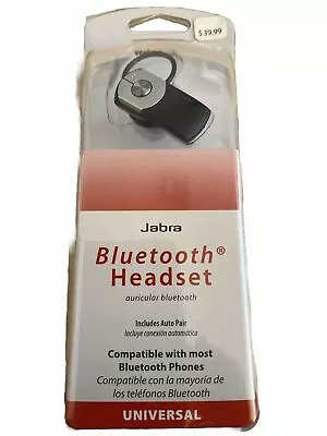 Verizon Wireless Jabra Universal Bluetooth Headset Auto Pair VBT2050 NIB • $15