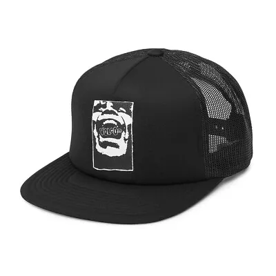 Volcom  High Ten Cheese  Snapback Trucker Hat (Black) 5-Panel Cap • $26.99