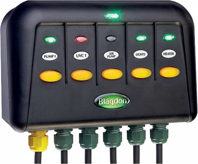 £99.29 • Buy Blagdon 1040235 Powersafe Garden & Pond Safe Weatherproof Electrical 5 Outlet 