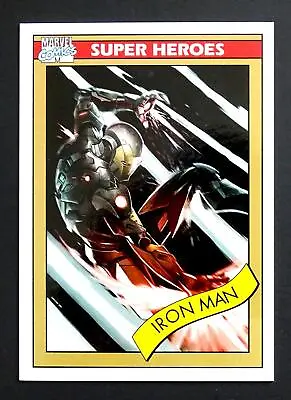 2015 Fleer Marvel Retro 1990 Impel Marvel Universe Iron Man #11 • $49.99