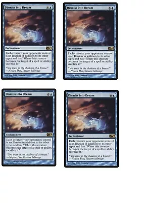 Dismiss Into Dream X4 + 10 Random Rares MTG Magic The Gathering Giftset Lot  • $14.90