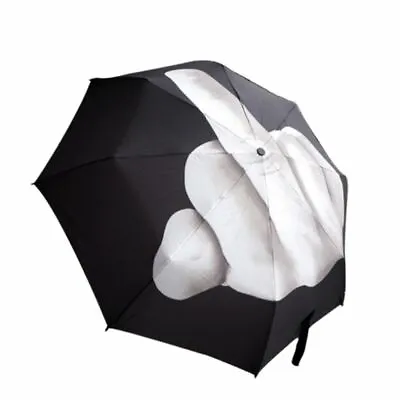 $21.99 • Buy Cool Middle Finger Up Three Folding Umbrella Anti-Sun Rain Windproof Parasol