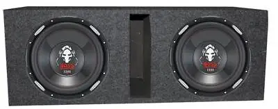 2 Boss Audio P126DVC 12  4600 Watt Car Subwoofers And Vented Sub Box Enclosure • $208.99