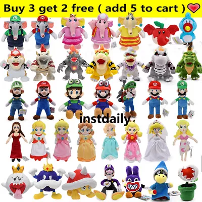 Anime Super Mario Bros Wonder Plush Toys Soft Stuffed Doll Kids Birthday Gifts • $8.99