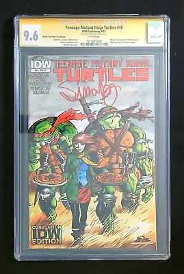 Teenage Mutant Ninja Turtles 45 CGC 9.6 Signed Simon Bisley - Motor City - IDW • $229.99