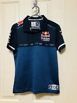 Red Bull Holden Racing Team Polo Shirt Youths Size 12 • $19