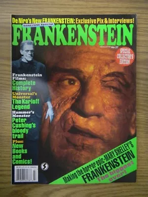 $4 • Buy Gorezone Magazine Frankenstein No.27 Borris Karloff Peter Cushing 1994 Vf
