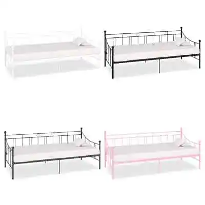 Daybed Frame 90x201cm Bedroom Dorm Guest Room Furniture Multi Colours VidaXL • £97.99