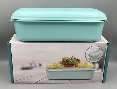 Turquoise Microwave Pasta Spaghetti Cooker/Steamer In Box • $8.99