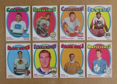 1971-72 Opc O-pee-chee Hockey Card Singles Complete Your Set Upick Updated 4/15 • $2.99