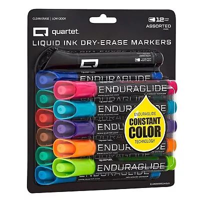 Quartet Dry Erase Markers Whiteboard Markers Patented 3 Chamber Liquid Ink Sys • $18.99