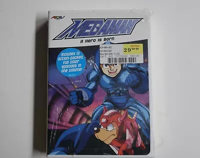 Megaman - Collection Vol.1: A Hero Is Born (DVD 2003 -3 Discs) Action RARE NEW  • $29.95