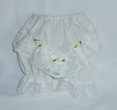 Dolly Togs Lacy Frilly Knickers 3-5lb Premature Baby +17-18  Reborn Dolls 2247 • £6.99