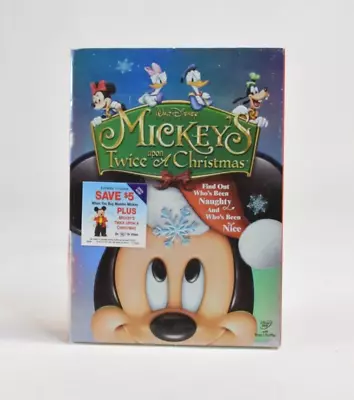 Walt Disney's Mickey's Twice Upon A Christmas DVD NEW & SEALED • $7.98