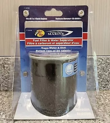 Bass Pro Marine Fuel Filter Water Seperator 2& 4 Cycle Engine Mercury 35-60494-1 • $21.24