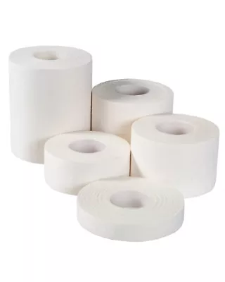 Steroplast White Zinc Oxide Tape Roll Sports Strapping Medical Clinical ZO - 10m • £2.59