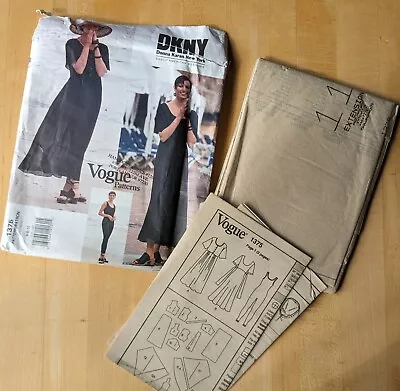 DKNY Vogue American Designer Pattern 1375 Sz 6-8-10 UNCUT Vintage 1994 • $10