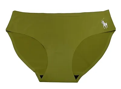 Ralph Lauren Women's Hipster High Rise Bikini Swim Underwear In Olive  • £19.99