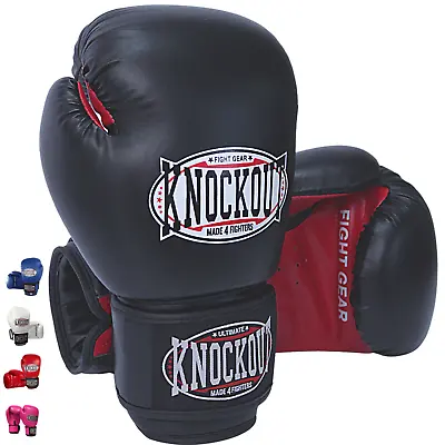 Gel Boxing Gloves Muay Thai  Kickboxing Punching Gym Training For Men Women • $26.99