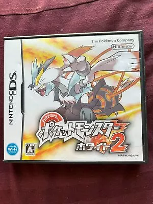 Used Pokemon White 2 DS Nintendo Game Japanese Game Box Set With Instructions • $65.04