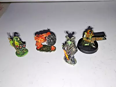 Warhammer 4 Metal Painted Figures Mixed Dont Know Which From Sets L@@K • £2.99