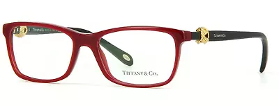 TIFFANY & CO . Eyeglasses - TF2104 8152 - Bordeaux Red / Black- Womens • $243