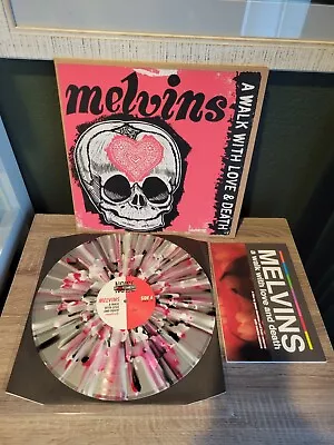 Melvins A Walk With Love And Death Letterpress Vinyl /100 • $125