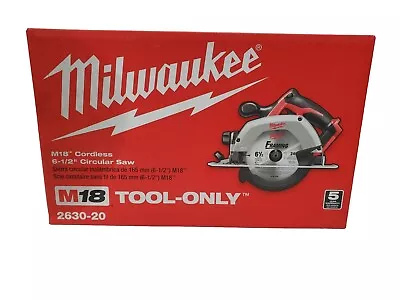 Milwaukee 2630-20 M18 18V Cordless Lithium-Ion 6-1/2 In. Circular Saw Tool Only • $109.95