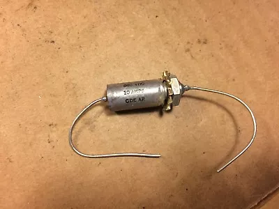 NOS Vintage Cornell-Dubilier .01 Uf 600v PIO Capacitor 10 Amp Vitamin Q Oil (Qty • $5