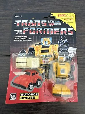 Rare Bumblebee G1 Transformers 1984 Hasbro Action Figure W Motorized Transformer • $179.99