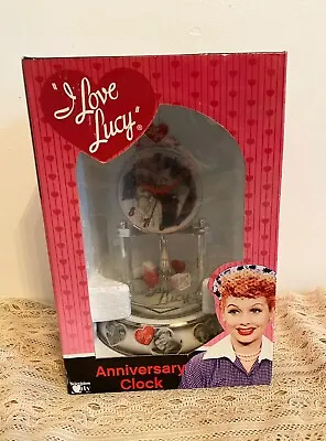 I Love Lucy Anniversary Pendulum Clock New In Box 2011 • $50