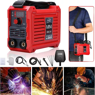 Mini ARC Welder 220V MMA-250 Portable Electric Welding Inverter Machine Tool UK • £45.50