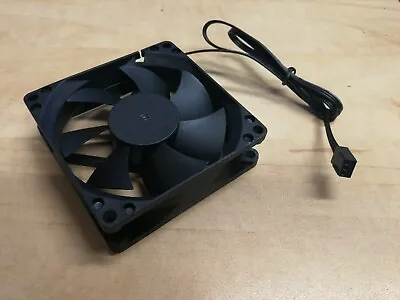 SH8025 DC 12V 80mm 3-pin SleeveBearing Low Noise Quiet Computer Case Fan Black • $4.99