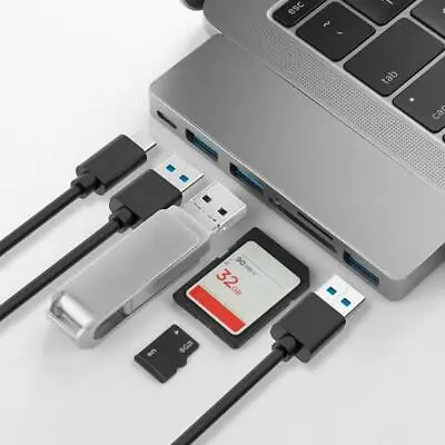 Macbook Pro 2020 13 15MacBook Air 2018 2019 Accessories With 3 USB 3.0 Ports • £15.54