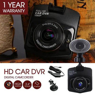 $21.99 • Buy 1080P HD Mini LCD Car Dash Camera Video DVR Cam Recorder Night Vision + G-sensor