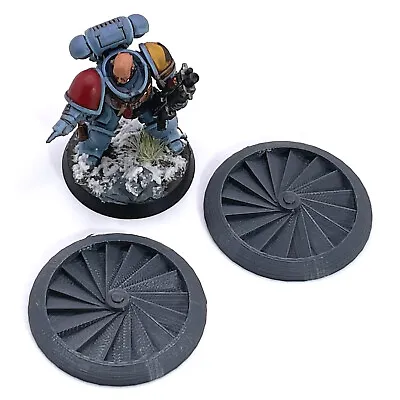 £2.69 • Buy 2x Fan Vent Scenery Detail Vehicle Attachment War Games 28mm Scale Warhammer 40K