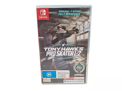 Nintendo Switch Tony Hawks Pro Skater 1 & 2 • $49