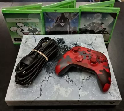 $349 • Buy Xbox One X 1TB Gears 5 Limited Edition Console Camo Controller And 3x Games