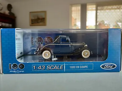 Ford Diecast Model 1:43 1933 Coupe V8 In Washington Blue • $40