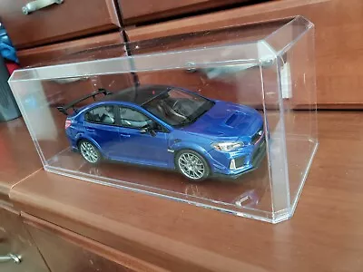 Car Display Case Acrylic 1/18 Matchbox Model Diecast Figure Cabinet Shadow Box • $59.99
