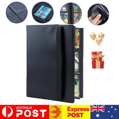 360° Card Binder Holder Collection Album Trading Card For Kids Gift 9 Pocket NEW • $20.91