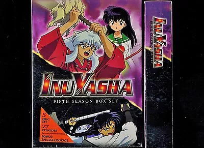 InuYasha - Complete Season 5 - Brand New 5 DVD Deluxe Edition Box Set • $24.75