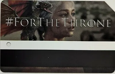 Game Of Throne HBO Ver1 - NYC MetroCard-Expired Mint Condition • $4.99