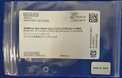 Architect Sample & Wash Solution Syringe O-ring (1 Pack) 09D52-03 (neworiginal) • $9.95