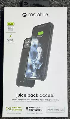 Mophie Juice Pack Access - IPhone 11 Pro Max - Black • $19.99